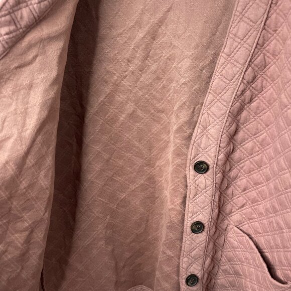Madewell Womens Quilted Button-Up Cardigan Sweatshirt Small - Picture 7 of 15